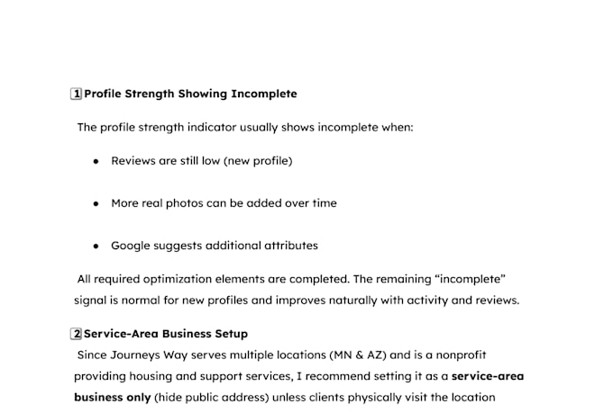 do google my business profile gmb setup and gbp optimization